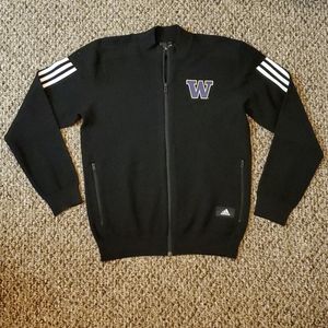 Adidas University of Washington Medium Zip-Up
